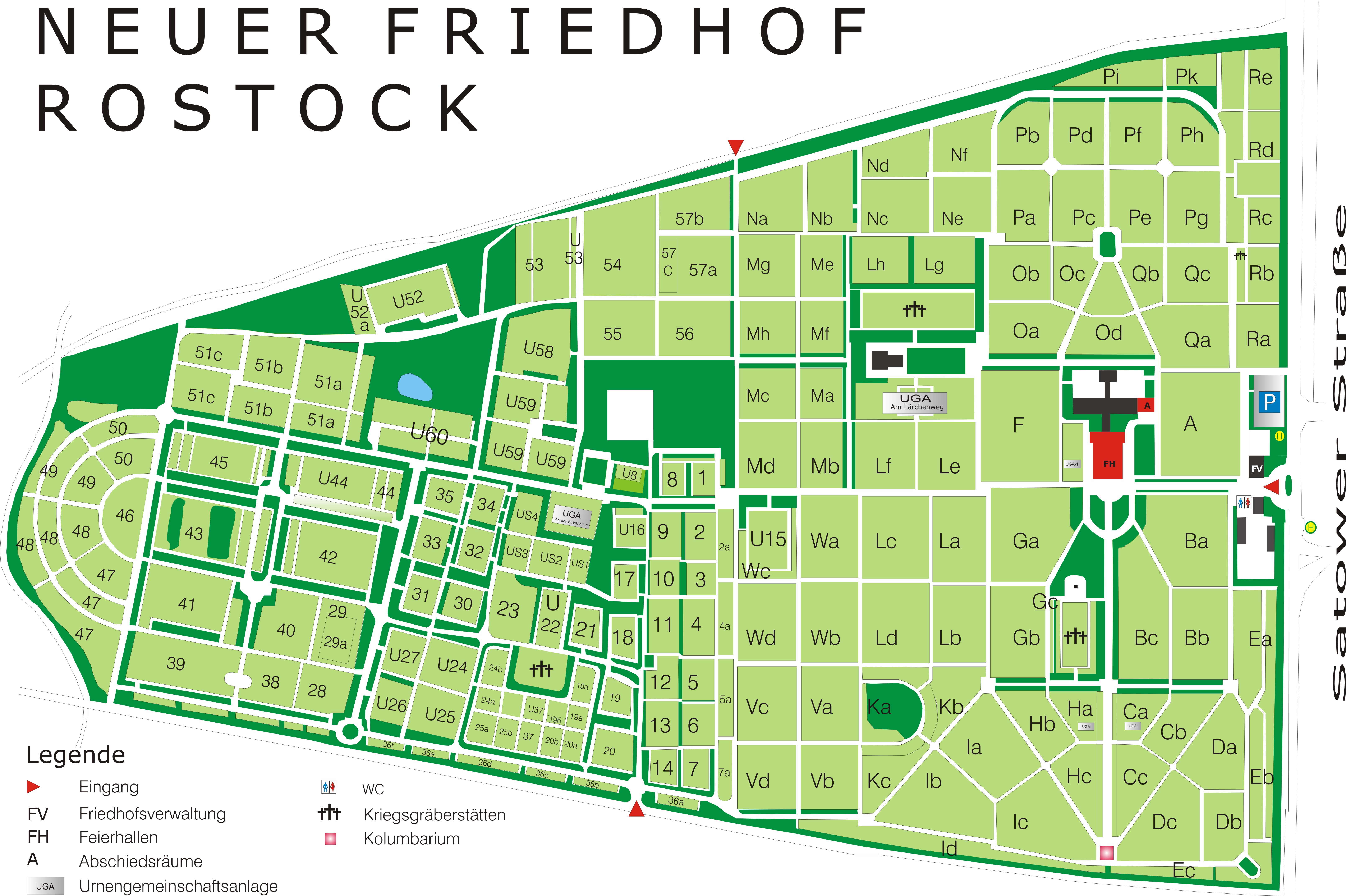 Rostock Historische Eingangstore am Neuen Friedhof werden restauriert
